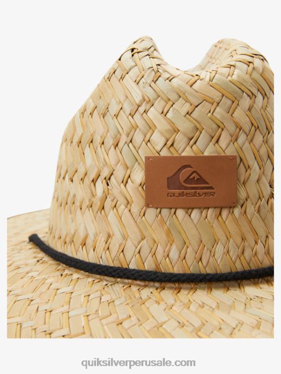 Quiksilver N8LNT386 hombres pista sombrero de paja salvavidas forastero