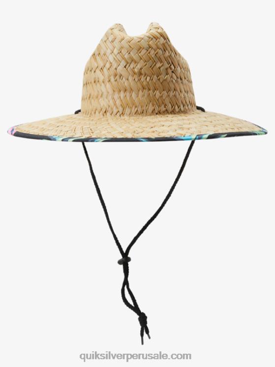 Quiksilver N8LNT386 hombres pista sombrero de paja salvavidas forastero