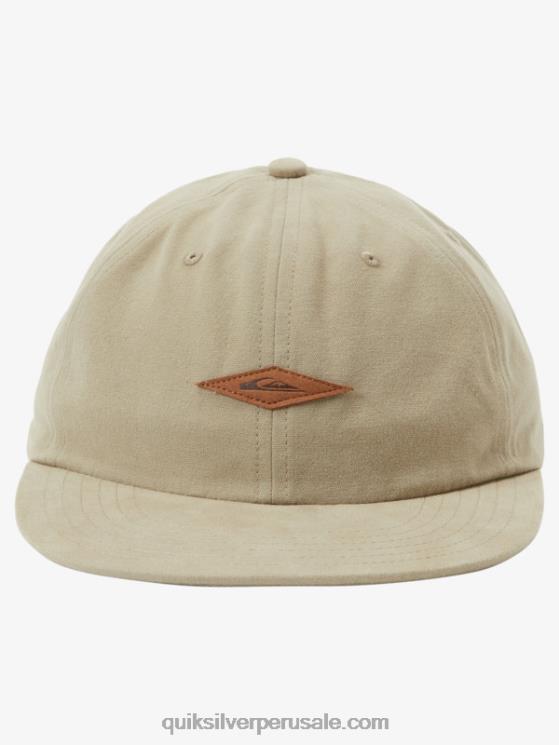 Quiksilver N8LNT470 hombres gris oliva gorra de béisbol de la costa perdida