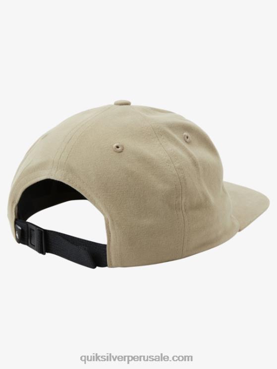 Quiksilver N8LNT470 hombres gris oliva gorra de béisbol de la costa perdida