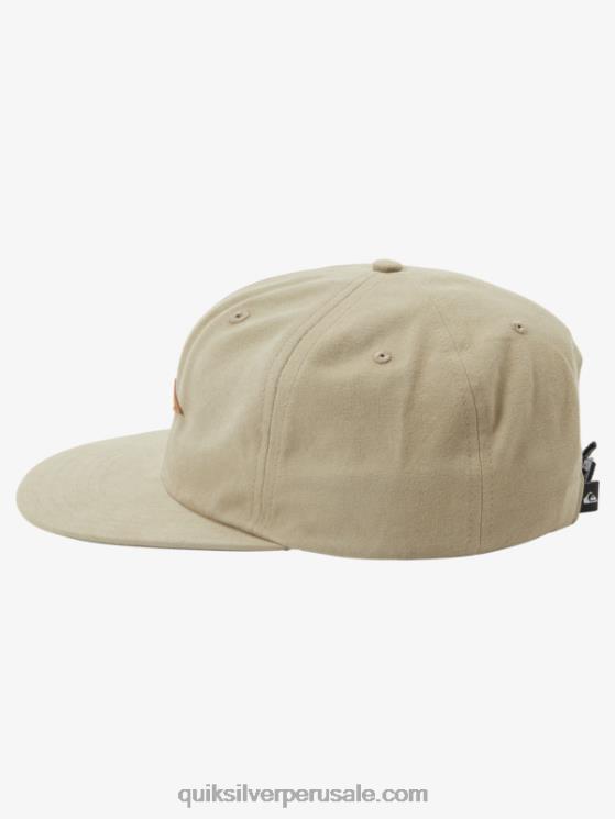 Quiksilver N8LNT470 hombres gris oliva gorra de béisbol de la costa perdida
