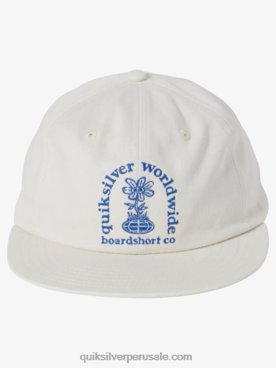Quiksilver N8LNT549 hombres blanco sombrero snapback de la fortuna