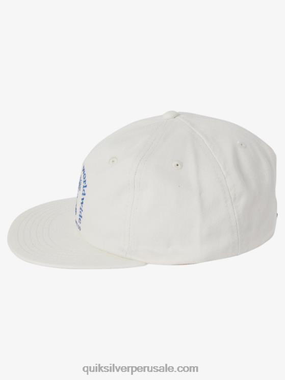 Quiksilver N8LNT549 hombres blanco sombrero snapback de la fortuna