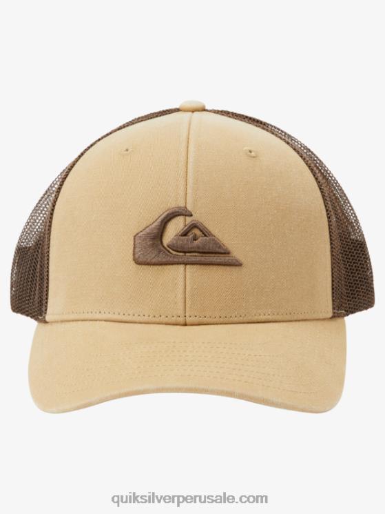 Quiksilver N8LNT600 hombres taos gris pardo gorra de camionero