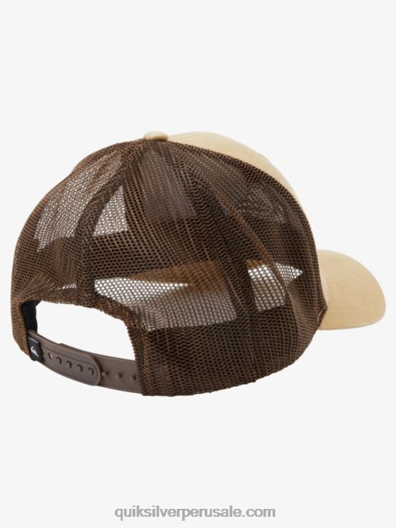 Quiksilver N8LNT600 hombres taos gris pardo gorra de camionero