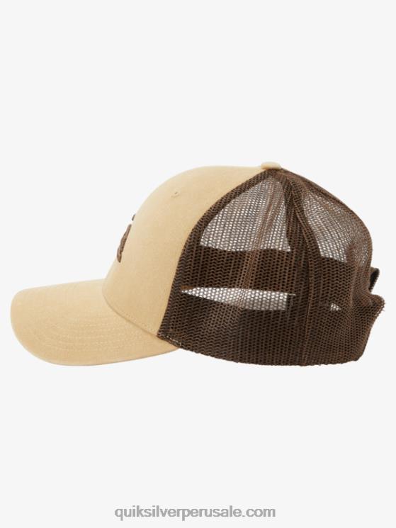 Quiksilver N8LNT600 hombres taos gris pardo gorra de camionero