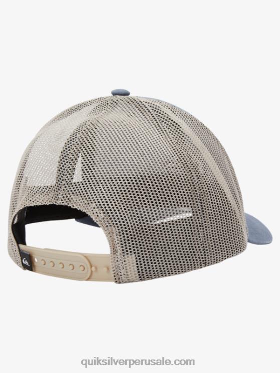 Quiksilver N8LNT602 hombres pizarra oscura gorra de camionero