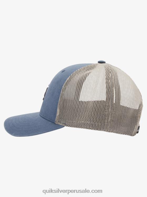 Quiksilver N8LNT602 hombres pizarra oscura gorra de camionero