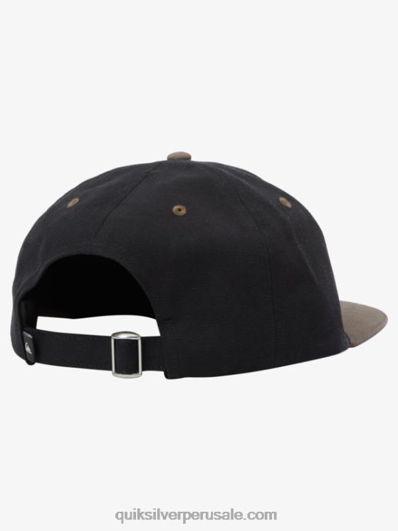 Quiksilver N8LNT604 hombres negro/negro azabache gorra de beisbol zinger