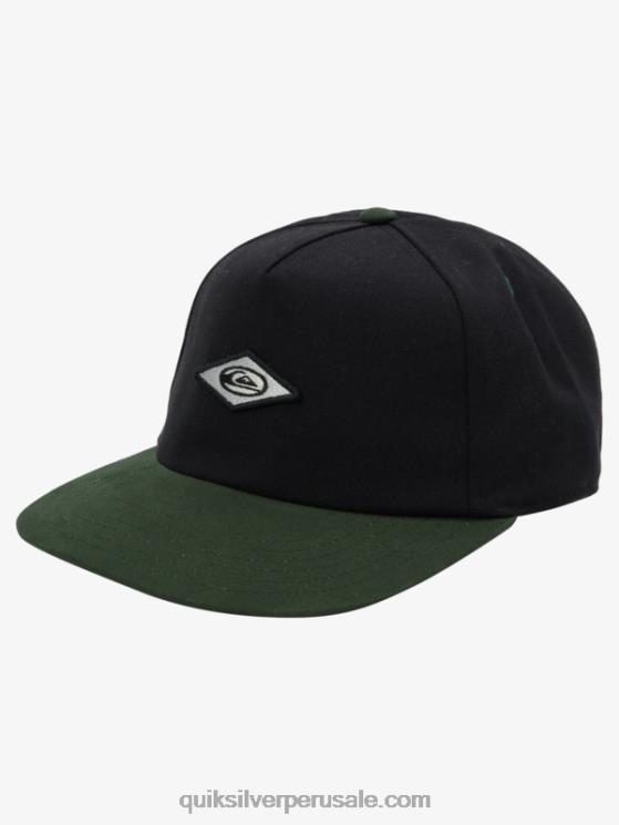 Quiksilver N8LNT605 hombres negro gorra de beisbol zinger