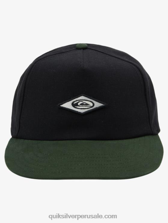 Quiksilver N8LNT605 hombres negro gorra de beisbol zinger