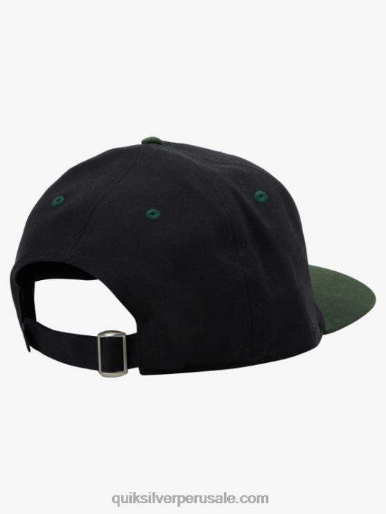 Quiksilver N8LNT605 hombres negro gorra de beisbol zinger