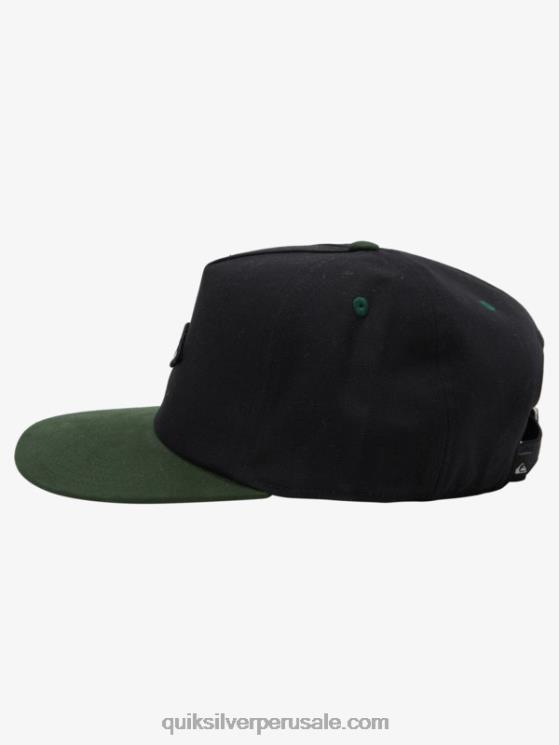 Quiksilver N8LNT605 hombres negro gorra de beisbol zinger