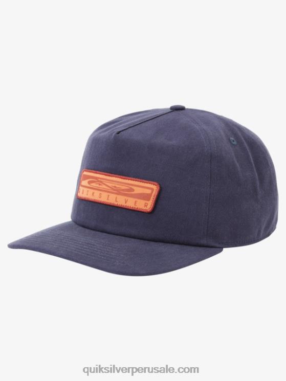 Quiksilver N8LNT694 hombres chaqueta azul marino sombrero con ruedas