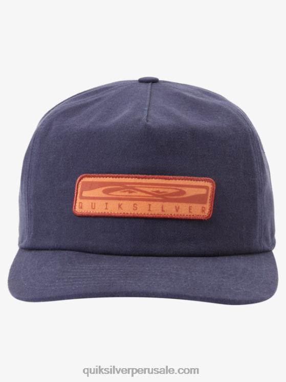 Quiksilver N8LNT694 hombres chaqueta azul marino sombrero con ruedas