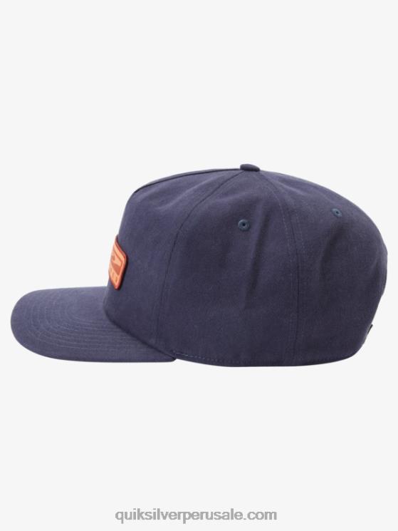 Quiksilver N8LNT694 hombres chaqueta azul marino sombrero con ruedas