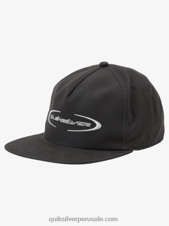 Quiksilver N8LNT707 hombres negro gorra de béisbol técnica