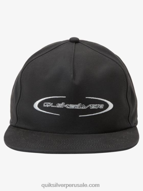 Quiksilver N8LNT707 hombres negro gorra de béisbol técnica