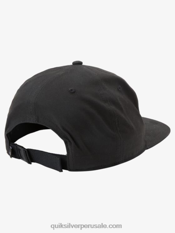 Quiksilver N8LNT707 hombres negro gorra de béisbol técnica