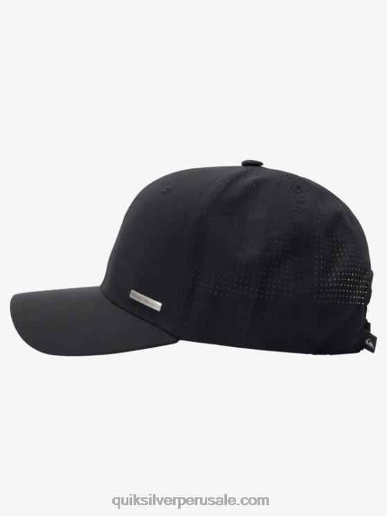 Quiksilver N8LNT851 hombres negro net tech plus gorra de beisbol