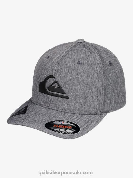 Quiksilver N8LNT942 hombres negro sombrero flexifit amplificado