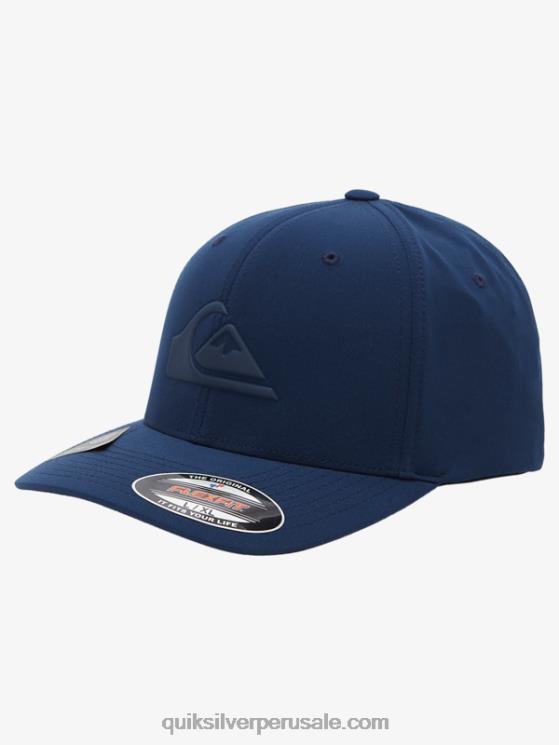 Quiksilver N8LNT944 hombres chaqueta azul marino sombrero flexifit amplificado