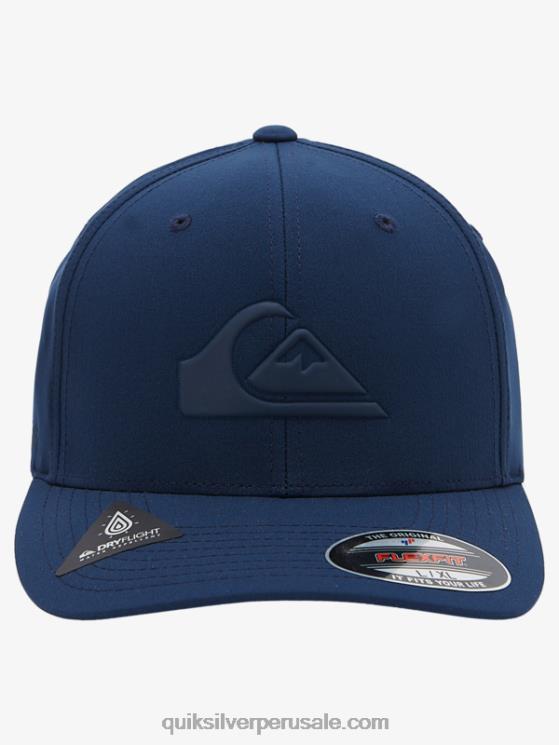Quiksilver N8LNT944 hombres chaqueta azul marino sombrero flexifit amplificado