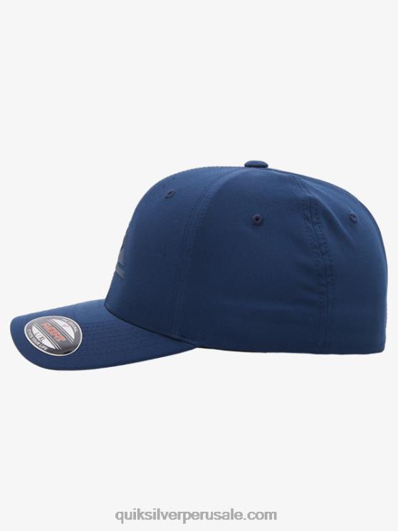 Quiksilver N8LNT944 hombres chaqueta azul marino sombrero flexifit amplificado