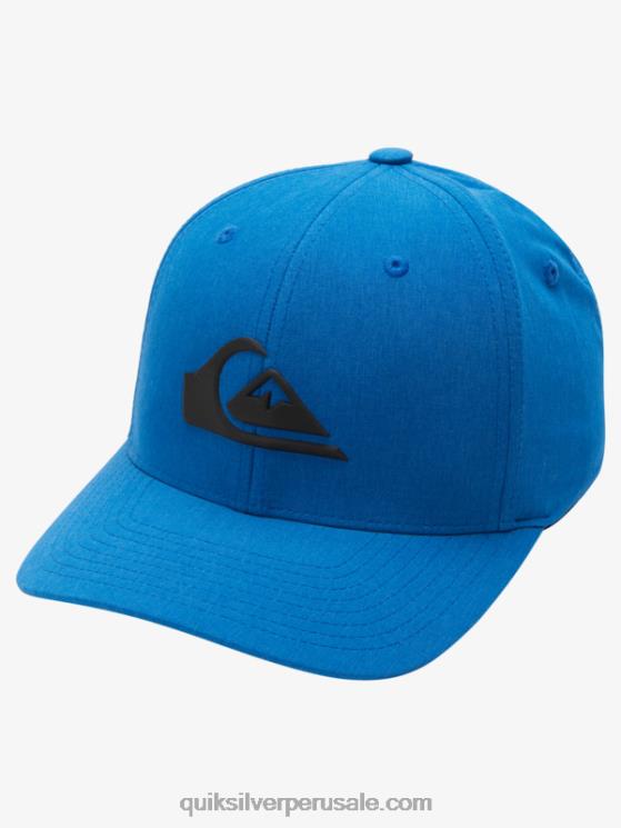 Quiksilver N8LNT945 hombres snorkel azul brezo sombrero flexifit amplificado