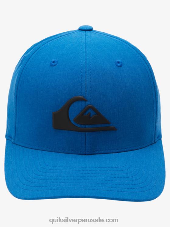 Quiksilver N8LNT945 hombres snorkel azul brezo sombrero flexifit amplificado