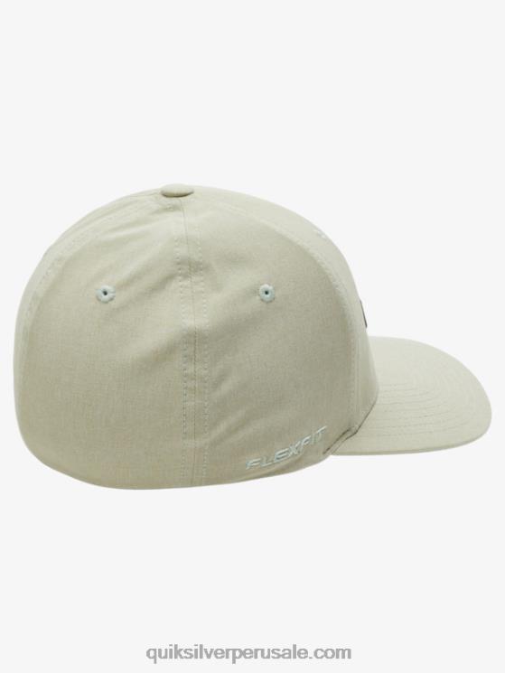 Quiksilver N8LNT946 hombres salvia del desierto sombrero flexifit amplificado