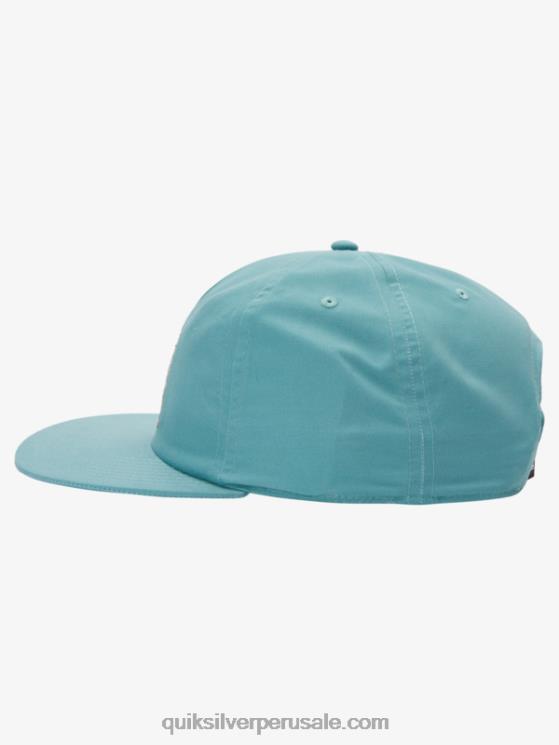 Quiksilver N8LNT987 hombres azul bretaña gorra snapback surfwash