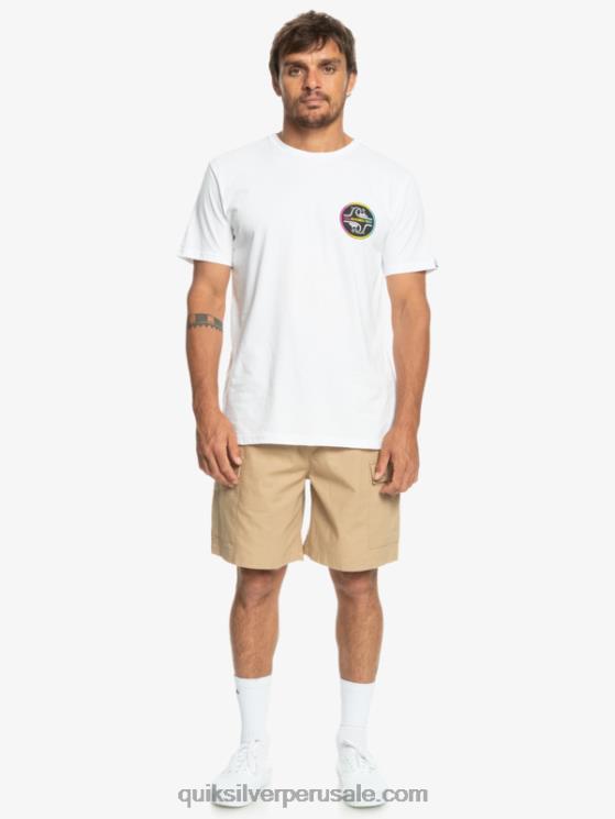 Quiksilver N8LNT1009 hombres playa shorts cargo taxer cintura elastica 19