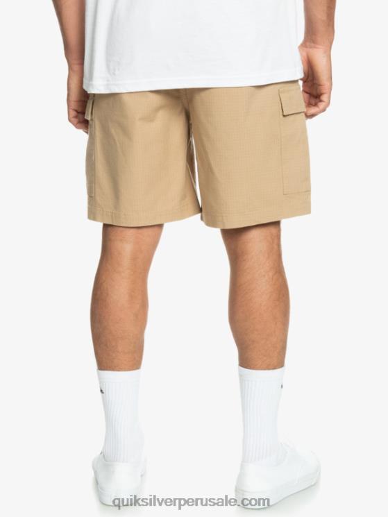 Quiksilver N8LNT1009 hombres playa shorts cargo taxer cintura elastica 19