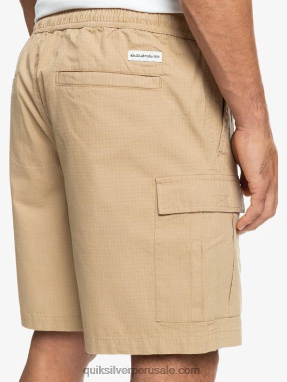 Quiksilver N8LNT1009 hombres playa shorts cargo taxer cintura elastica 19