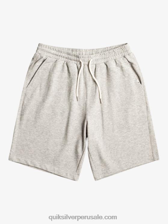 Quiksilver N8LNT1272 hombres brezo gris claro shorts deportivos esenciales