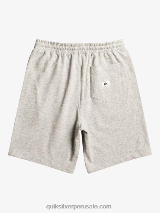 Quiksilver N8LNT1272 hombres brezo gris claro shorts deportivos esenciales