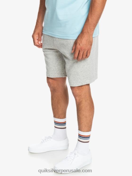 Quiksilver N8LNT1272 hombres brezo gris claro shorts deportivos esenciales