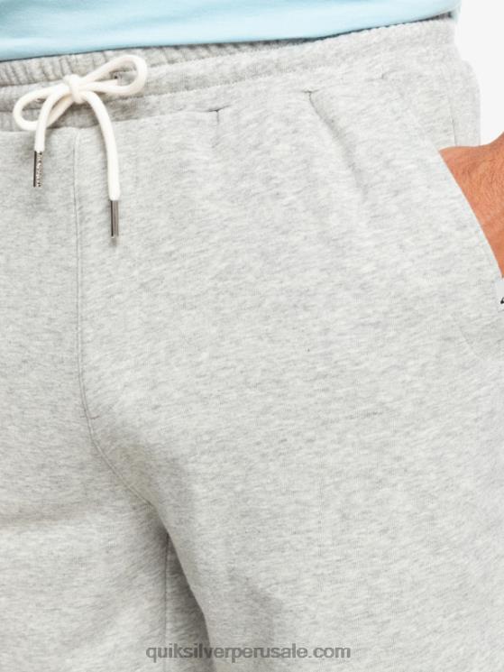 Quiksilver N8LNT1272 hombres brezo gris claro shorts deportivos esenciales