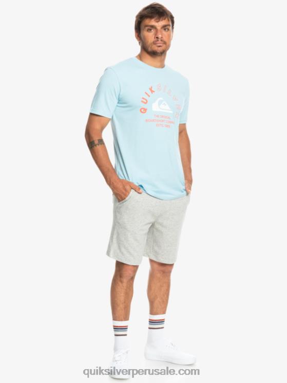 Quiksilver N8LNT1272 hombres brezo gris claro shorts deportivos esenciales