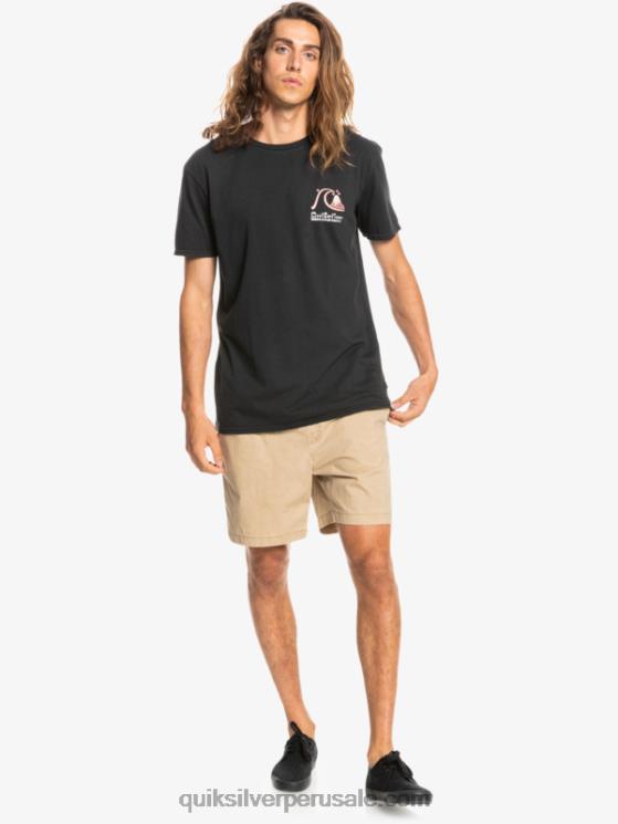 Quiksilver N8LNT1376 hombres playa shorts taxer 17 con cintura elástica