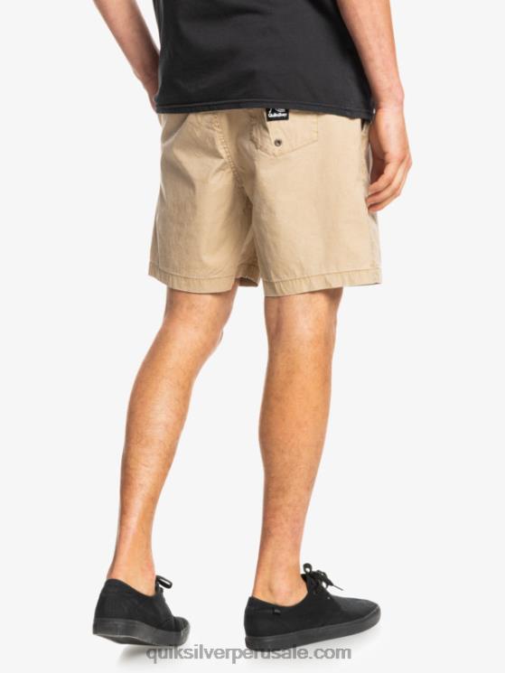 Quiksilver N8LNT1376 hombres playa shorts taxer 17 con cintura elástica