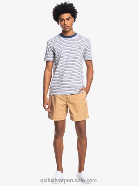 Quiksilver N8LNT1377 hombres tanino shorts taxer 17 con cintura elástica