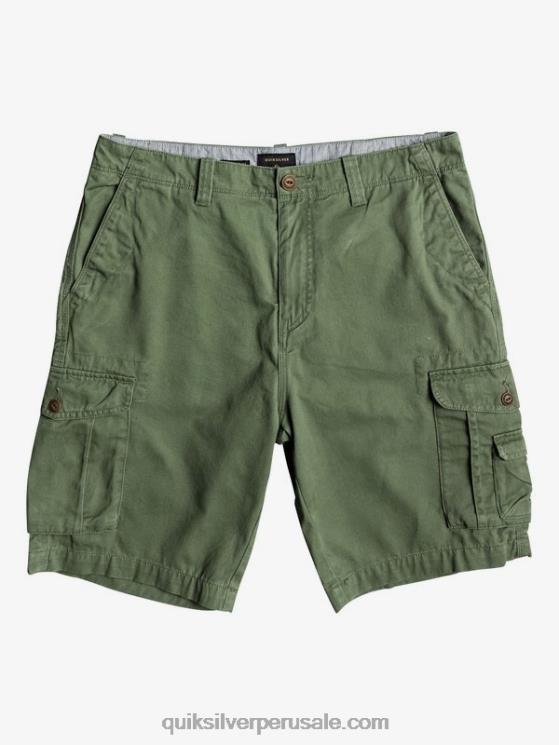 Quiksilver N8LNT1523 hombres trébol de cuatro hojas shorts cargo batalla crucial 21