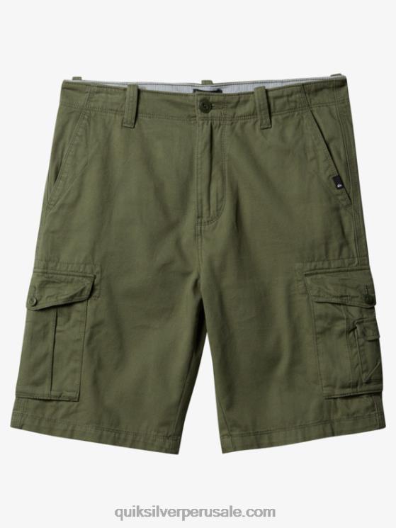 Quiksilver N8LNT1523 hombres trébol de cuatro hojas shorts cargo batalla crucial 21