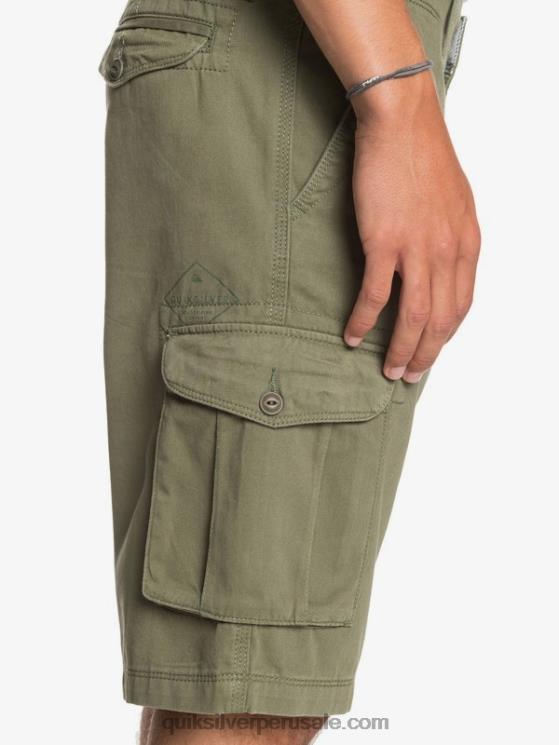 Quiksilver N8LNT1523 hombres trébol de cuatro hojas shorts cargo batalla crucial 21
