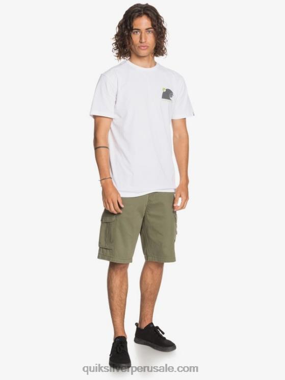 Quiksilver N8LNT1523 hombres trébol de cuatro hojas shorts cargo batalla crucial 21