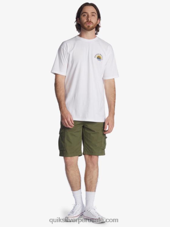 Quiksilver N8LNT1523 hombres trébol de cuatro hojas shorts cargo batalla crucial 21