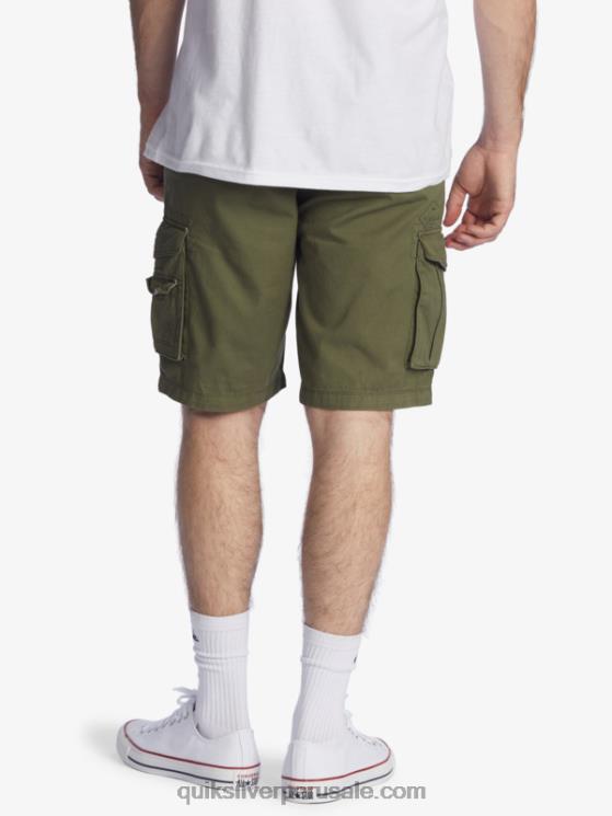 Quiksilver N8LNT1523 hombres trébol de cuatro hojas shorts cargo batalla crucial 21