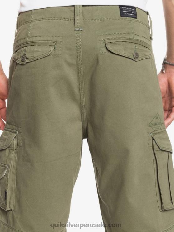 Quiksilver N8LNT1523 hombres trébol de cuatro hojas shorts cargo batalla crucial 21